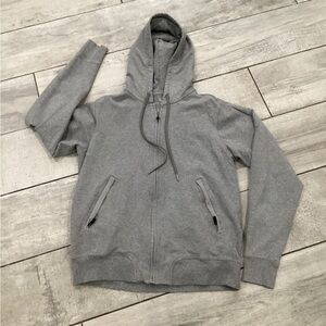 Mack Weldon Gray Zip-Up Hoodie size medium # 32